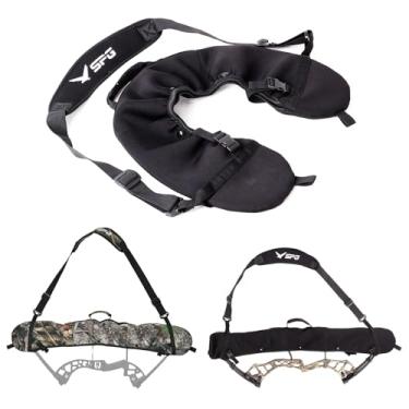 Imagem de FENJANER Arco E Flecha Arco Composto Bandoleira Corda Arco Transportador Arco Composto Cams Bandoleira Estojo De Transporte Alça De Ombro Suporte Para Caça Ao Ar Livre