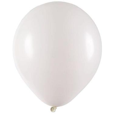 Imagem de Balão de Festa Redondo Big Balão 25  Branco  01 Unidade  ArtLatex  Riz