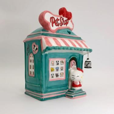 Imagem de Blue Sky Clayworks Hello Kitty Pet Shop Casa de velas, Acessórios para Casa e Cozinha, Cerâmica, 24076