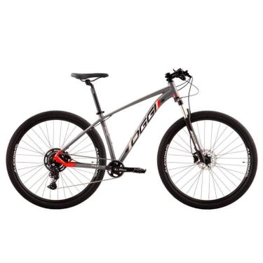 Imagem de Bicicleta Aro 29 Oggi Bw 7.0 Cues 9v Grafite Vermelho Cinza Tam.15,5 2024 - Fórmula Bike