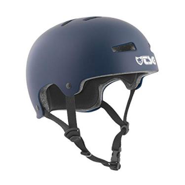 Imagem de TSG Capacete Evolution Para Bicicleta E Skate Com Ajuste Perfeito, Ciclismo, Bmx, Skate, Patins, E-Board, E-Skating, Longboard, Patinação, Urbano, Proteção Eps, Design Suíço (Azul Acetinado, P/M (54