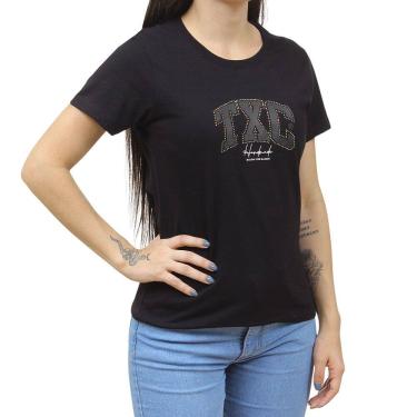 Imagem de Camiseta Feminina Preta TXC 38280