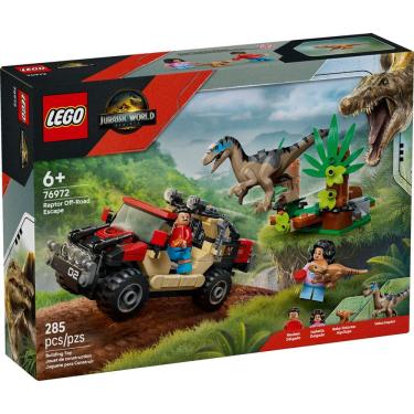 Imagem de Blocos De Montar - JW Fuga Offroad Do Raptor LEGO DO BRASIL
