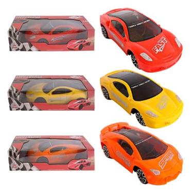 Imagem de Carrinho de Controle Remoto Speed Racing, 19cm, 2 Funções, Cores Sortidas