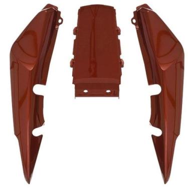 Imagem de Rabeta kit 3 peças pro tork titan 150 2004/08, LARANJA CANELA 2007, Ún