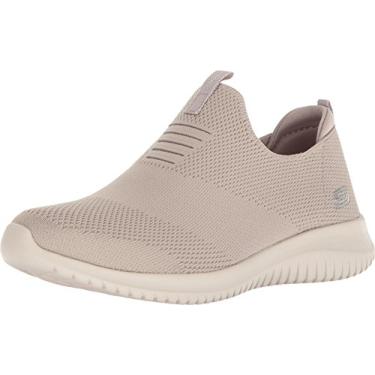 Imagem de Skechers Sport Women's Ultra Flex-First Take Sneaker,taupe,6.5 M US
