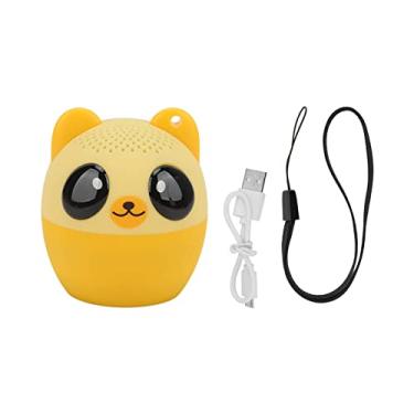 Imagem de Grcfumo Pet Mini Bluetooth, alto -falante Bluetooth, alto -falante de chuveiro, alto -falante animal sem fio de animais com função de selfie para crianças (Panda) (Urso)