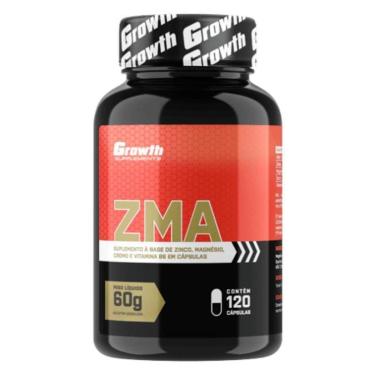 Imagem de ZMA Growth Supplements 120 Cápsulas Original Com Nfe-Unissex
