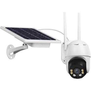 Imagem de Ptz Gire A Câmera 1080p Zoom 4g Sim Áudio Bidirecional Ai Rastreamento Automático Câmera Sem Fio Câmera De Segurança Doméstica De Vídeo Ir Externo, 4g 64g Ram