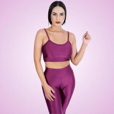 Imagem de Top Alcinha 3D com Bojo Marsala - Vimo, M, Marsala