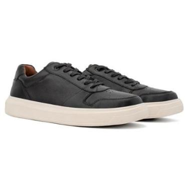 Imagem de Tênis Sneaker Masculino Urbano Couro Conforto Robusto-Masculino