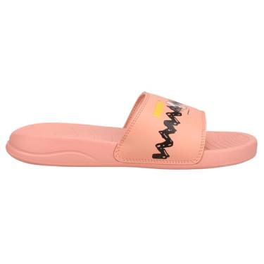 Imagem de PUMA Peanuts Popcat 20 Slide Sandal, Apricot Blush Black, 4 US Unisex Big Kid