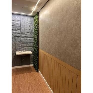Imagem de Revestimento 3D Pedra Leve Artificial 22 Placas E 1 Cola Pu