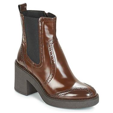 Imagem de Geox Botas femininas cano curto, marrom C0013, Marrom C0013, 8