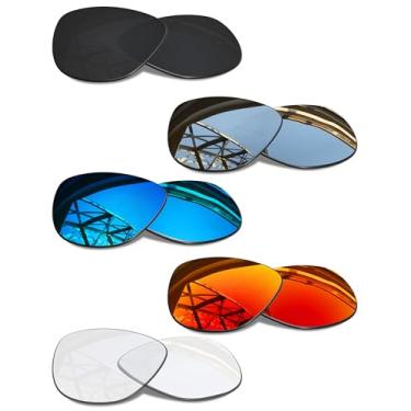 Imagem de SmartVLT Conjunto de 5 lentes de reposição masculinas para óculos de sol Oakley Frogskins S01
