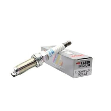 Imagem de Compatível com Iridium Platinum Compatível com vela de ignição ILZKAR8L7G 93143 É adequado compatível com Haval F5/H4/H6/F7 OE 12290-5PA-A01(Rear 2Pcs)