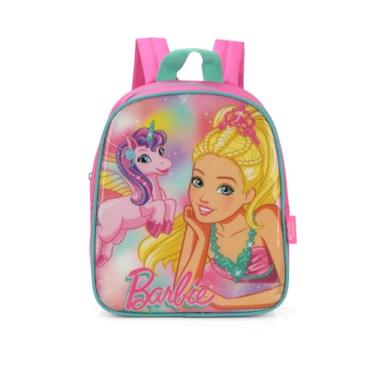 Imagem de Mochila Infantil Barbie Petit P Verde 107029