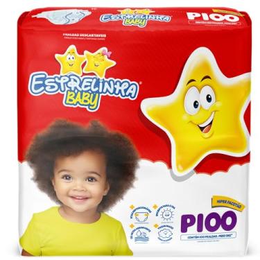Imagem de FRALDA ESTRELINHA HIPER P COM 100 FRALDAS