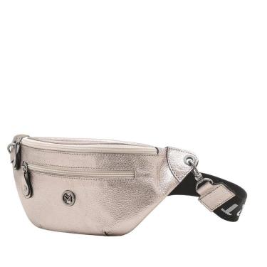 Imagem de Pochete De Couro Feminina Com Bolso Mariart Dani