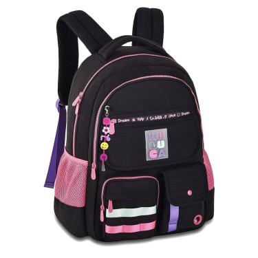 Imagem de Mochila Escolar Juvenil Feminina De Costas Luluca Original