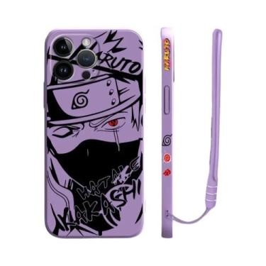 Imagem de Capa De Telefone Anime Kakashi Uchiha Itachi Para Apple iPhone 11 12 p