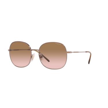 Imagem de Óculos de Sol Vogue Eyewear 0VO4272SL 507411 Tam 57 / Bronze - Lentes Rosa Gradiente