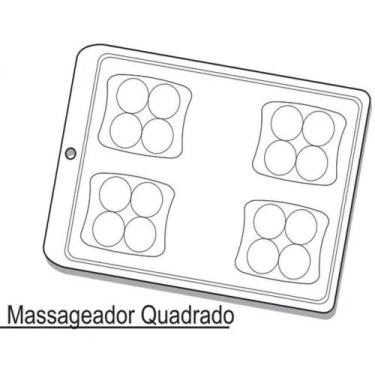 Imagem de Formas Simples para Sabonete Massageador 898 - CRYSTAL FORMING