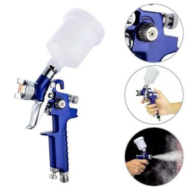 Imagem de Pistola Pulverizador 600Ml Ajustes Precisos Pintura - Relet