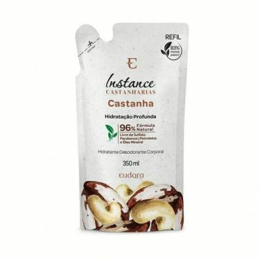 Imagem de Refil Loção Hidratante Desodorante Corporal Instance Castanha 350ml - 