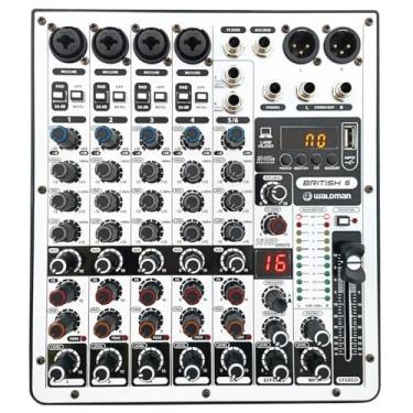 Imagem de WALDMAN Mesa De Som B-6 6 Canais Phantom Power XLR