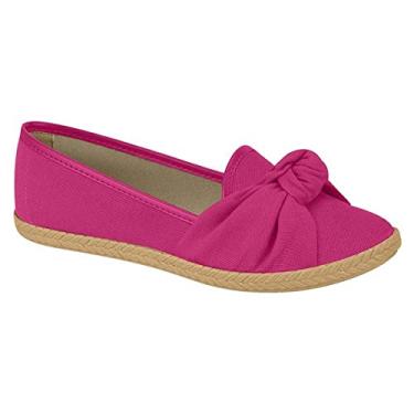 Imagem de Sapatilha Feminina Moleca Laço Bico Redondo Rosa 38