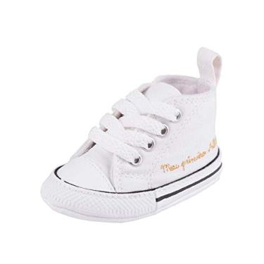 Imagem de Tenis Converse All Star Chuck Taylor My First Branco/Branco/Preto 17
