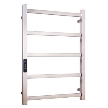 Imagem de Toalheiro Elétrico Aço Inox Térmico Display Digital 70X50 - Fino Inox,