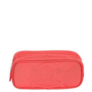 Imagem de Estojo Paul Frank T03 - Neon Papaya, 2 Comp., Zíper