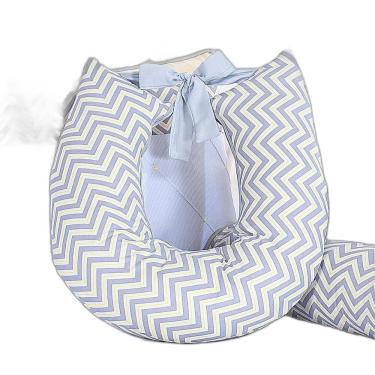 Imagem de Almofada Amamentação 55x55cm - 100% Algodão - Conforto