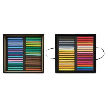 Imagem de Jack Richeson Lápis pastéis quadrados rígidos variados da assinatura (conjunto de 72)