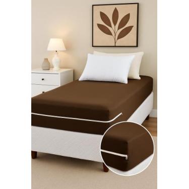 Imagem de Capa Para Colchão Malha Gel Solteiro Com Zíper Luxuosa - BOB SHOP BORD