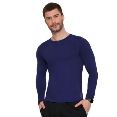 Imagem de Camiseta Blusa Sport De Proteção Solar UV50+ Em Manga Longa Masculina 