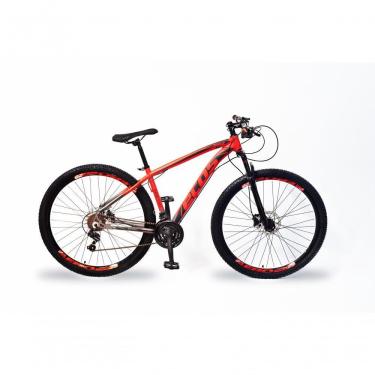 Imagem de Bicicleta Aro 29 Ecos 21M Vermelho e Grafite 15"