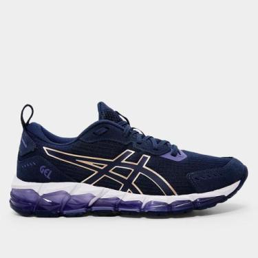 Imagem de Tênis Asics Gel-Quantum 360 Ctw Feminino, Marinho, Rosa, 34
