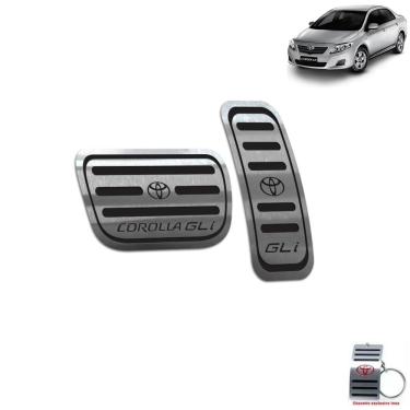 Imagem de Pedaleira Automático Toyota Corolla Gli 2003 A 2013 Preto
