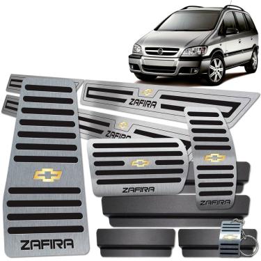 Imagem de Descanso Soleira Pedaleira Automático Preto Zafira 2001 A 12