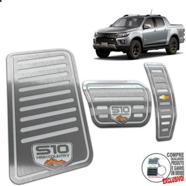 Imagem de Descanso + Pedaleira Automático S10 High Country 2022 Prata