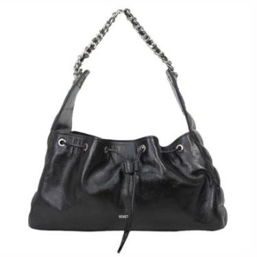 Imagem de Bolsa Feminina Média Schutz Shoulder Hobo Elvie Couro Matelassê 500100729-Feminino