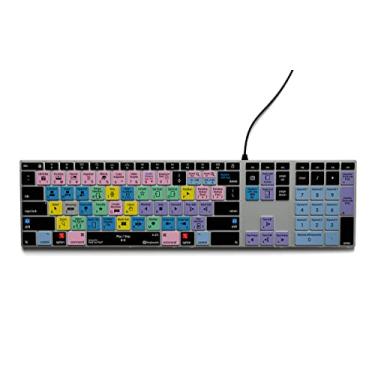 Imagem de Teclado de alumínio Final Cut Pro Backlit Pro – MacOS – EUA – Mais de 150 atalhos, codificado por cores, retroiluminado para maior visibilidade, aumenta a velocidade de edição em 40%, projetado para
