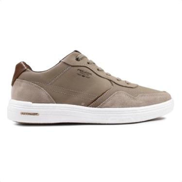 Imagem de Sapatenis Pegada Ref 112003-08 Cinza Escuro/marrom 044