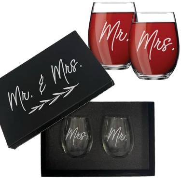 Imagem de My Personal Memories Conjunto de 2 copos de uísque, copos de cerveja, taças de vinho, conjunto de 2 taças de vinho (sem haste)