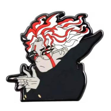Imagem de Dandadan Dan Da Dan Okarun Turbo Granny Anime Mangá 2,8 cm Esmalte Pin Badge