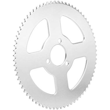 Imagem de Roda dentada de corrente de aço, 72 dentes 25H 29 mm, uso conveniente e tamanho pequeno para karts, quadriciclos, motocicletas
