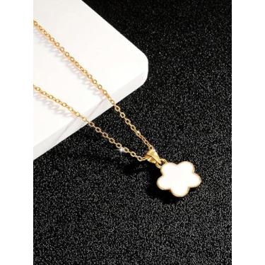 Imagem de 1 colar elegante de contas redondas com glitter para mulheres, joias femininas, presente de amizade, joias finas, 40+5cm, Cobre, Sem Pedra Preciosa